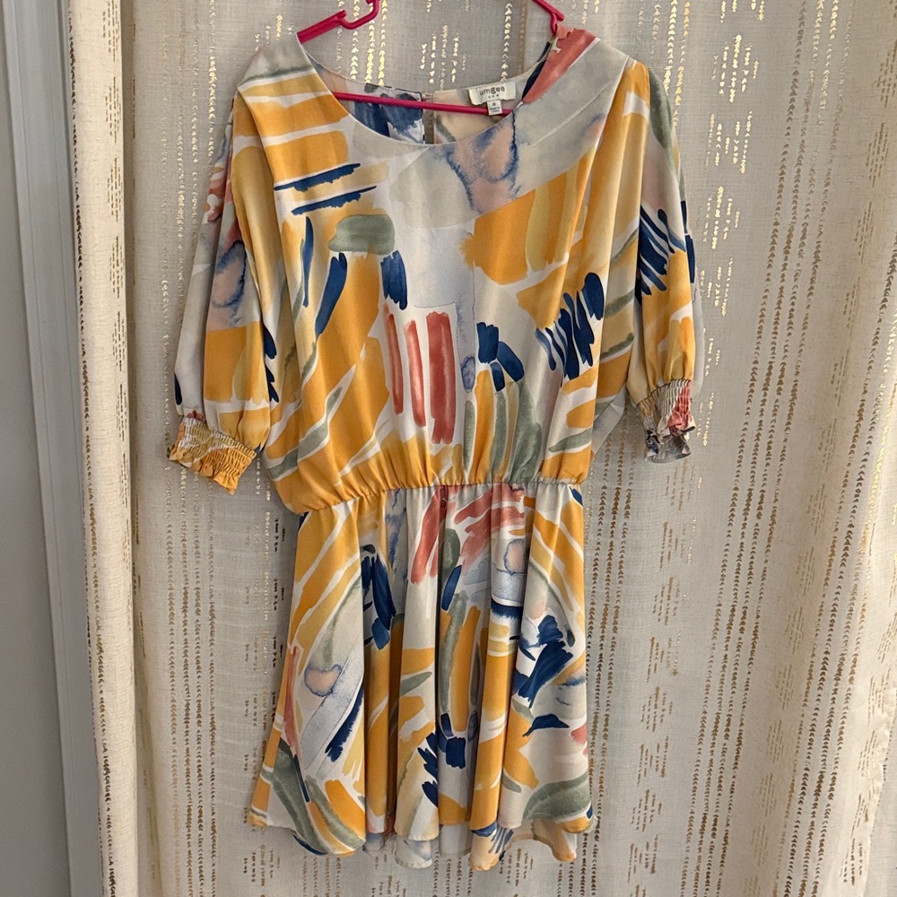 Umgee Multicolor Abstract Dress